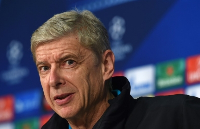 O t&eacute;cnico do Arsenal, Ars&egrave;ne Wenger, participa de coletiva de imprensa, em Munique, no dia 3 de novembro de 2015