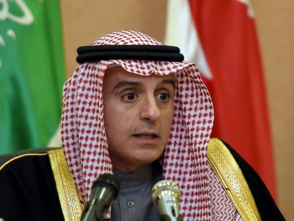 (Arquivo) O ministro das Rela&ccedil;&otilde;es Exteriores saudita, Adel al Jubeir, participa de uma coletiva de imprensa, em Riade, no dia 10 de dezembro de 2015