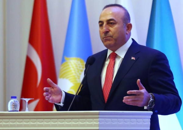 (Arquivo) O chanceler turco, Mevlut Cavusoglu