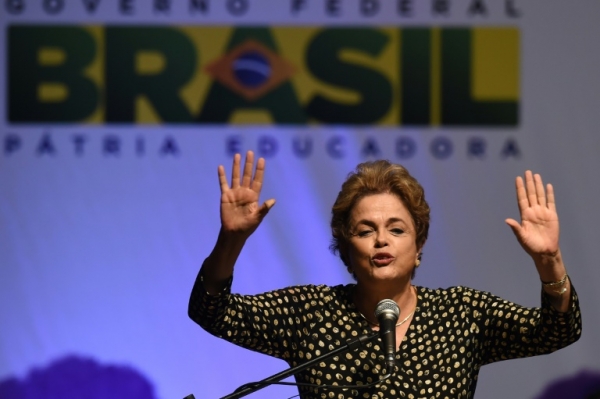 A presidente Dilma Rousseff, em Bras&iacute;lia, no dia 10 de maio de 2016