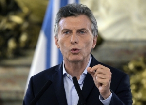 O presidente argentino, Mauricio Macri, em Buenos Aires, no dia 7 de abril de 2016
