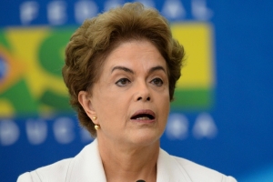 A presidente Dilma, em Bras&iacute;lia, no dia 3 de mar&ccedil;o de 2016