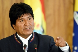 (Arquivo) O presidente da Bol&iacute;via, Evo Morales