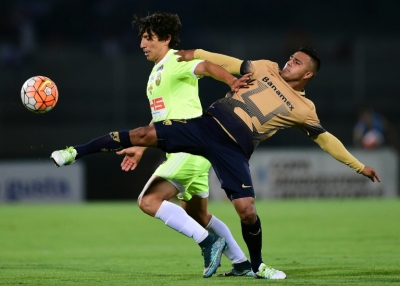 O Pumas do M&eacute;xico garantiu vaga nas quartas de final da Copa Libertadores da Am&eacute;rica ao derrotar nesta ter&ccedil;a-feira &agrave; noite o T&aacute;chira da Venezuela por 2-0, na partida de volta das oitavas, disputada na Cidade do M&eacute;xico
