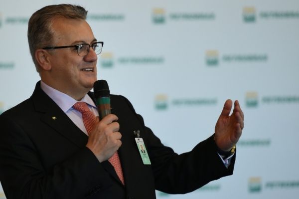O presidente da Petrobras, Aldemir Bendin, no Rio de Janeiro, no dia 15 de dezembro de 2015