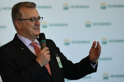 O presidente da Petrobras, Aldemir Bendin, no Rio de Janeiro, no dia 15 de dezembro de 2015