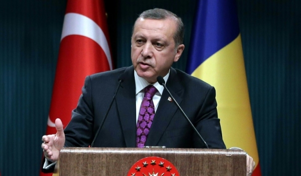 O presidente turco, Recep Tayyip Erdogan, em Ancara, no dia 23 de mar&ccedil;o de 2016