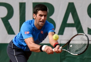 Novak Djokovic, em Paris, no dia 21 de maio de 2016