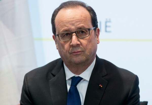 O presidente franc&ecirc;s, Fran&ccedil;ois Hollande, em Bruxelas, no dia 18 de mar&ccedil;o de 2016