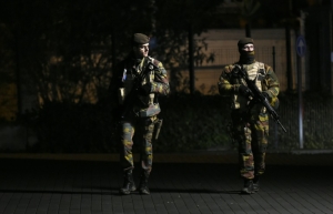 (2015) Soldados belgas patrulham Verviers