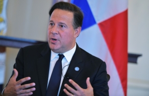 (Arquivo) O presidente do Panam&aacute;, Juan Carlos Varela