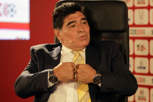 (Arquivo) O ex-craque argentino Diego Maradona