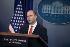 Ben Rhodes, assessor do presidente americano sobre Seguran&ccedil;a Nacional, em Washington, DC, no dia 18 de fevereiro de 2016