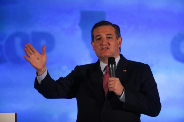 Ted Cruz, em Burlingame, no dia 30 de abril de 2016