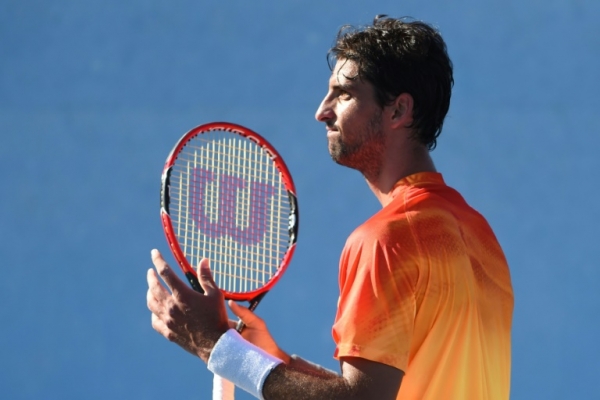 (Arquivo) O brasileiro Thomaz Bellucci, em Melbourne, Austr&aacute;lia, no dia 21 de janeiro de 2016