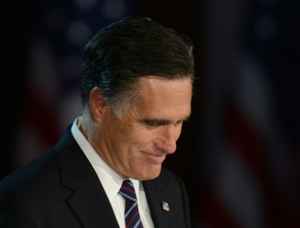 (Arquivo) O ent&atilde;o candidato republicano &agrave; presid&ecirc;ncia dos Estados Unidos, Mitt Romney, em Massachusetts, no dia 7 de novembro de 2012
