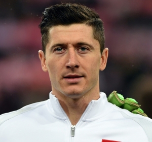 Robert Lewandowski, do Bayern de Munique, em Poznan, no dia 23 de mar&ccedil;o de 2016