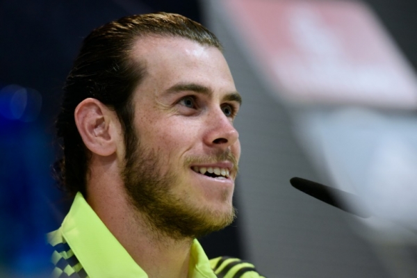 Gareth Bale participa de coletiva de imprensa, em Madri, no dia 30 de mar&ccedil;o de 2016