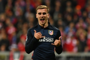 O atacante franc&ecirc;s Antoine Griezmann foi eleito nesta ter&ccedil;a-feira melhor jogador do Atl&eacute;tico de Madri pelos torcedores do clube