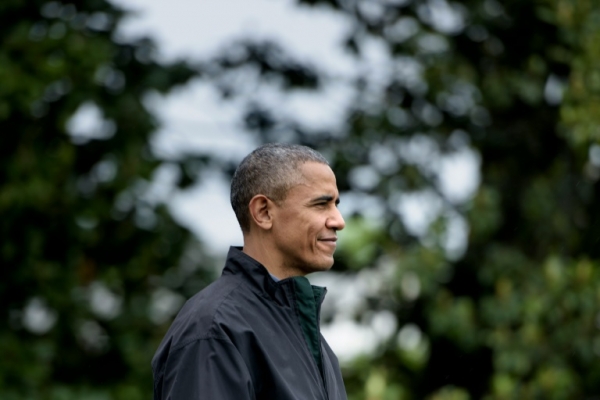 O presidente dos Estados Unidos, Barack Obama, em Washington antes de viajar para a &Aacute;sia, em 21 de maio de 2016