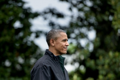 O presidente dos Estados Unidos, Barack Obama, em Washington antes de viajar para a &Aacute;sia, em 21 de maio de 2016
