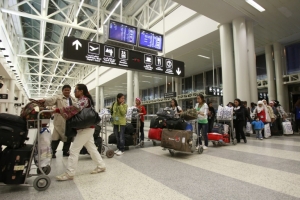 (Arquivo) O aeroporto de Beirute, no dia 12 de dezembro de 2012