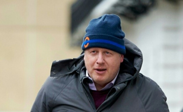 O prefeito de Londres, Boris Johnson, em Londres, no dia 21 de fevereiro de 2016