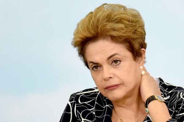 Dilma participa de uma cerim&ocirc;nia em Bras&iacute;lia
