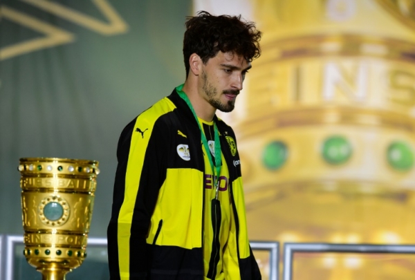 O zagueiro alem&atilde;o Matts Hummels, em Berlim, no dia 21 de maio de 2016