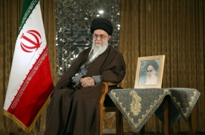 O guia supremo do Ir&atilde;, o aiatol&aacute; Ali Khamenei, em Teer&atilde;, no dia 20 de mar&ccedil;o de 2016
