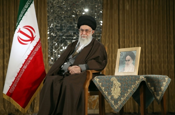 O guia supremo do Ir&atilde;, o aiatol&aacute; Ali Khamenei, em Teer&atilde;, no dia 20 de mar&ccedil;o de 2016