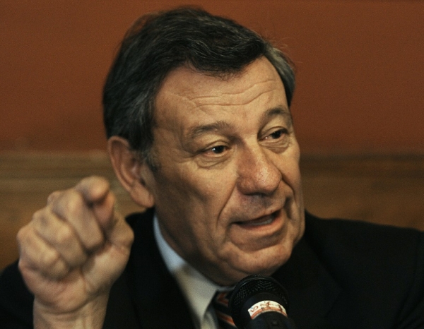 O chanceler uruguaio, Rodolfo Nin Novoa, em Montevid&eacute;u, no dia 12 de maio de 2015