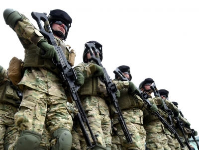 (Arquivo) O minist&eacute;rio das Rela&ccedil;&otilde;es Exteriores da R&uacute;ssia acusou a Otan de tentar desestabilizar a regi&atilde;o do C&aacute;ucaso com os exerc&iacute;cios militares conjuntos que realizar&aacute; na Ge&oacute;rgia, onde soldados americanos v&atilde;o treinar com a for&ccedil;as georgianas neste m&ecirc;s