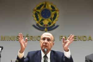 Meirelles participa de uma entrevista coletiva em Bras&iacute;lia