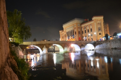 (Arquivo) Vista de Sarajevo