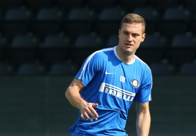 Nemanja Vidic, em Doha, no dia 29 de dezembro de 2015