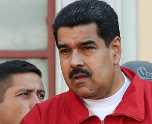 O presidente venezuelano, Nicol&aacute;s Maduro, em Carcas, no dia 12 de janeiro de 2016