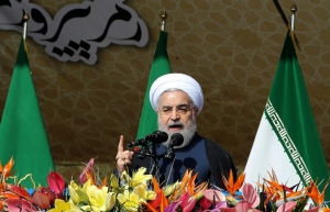 (Arquivo) O presidente Hassan Rohani