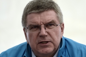 (Arquivo) O presidente do COI, Thomas Bach