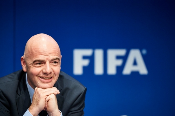 O novo presidente da Fifa, Gianni Infantino, participa de coletiva de imprensa, em Zurique, no dia 18 de mar&ccedil;o de 2016