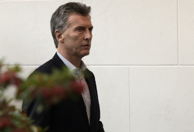 O presidente argentino, Mauricio Macri, em Olivos, Buenos Aires, no dia 6 de maio de 2016