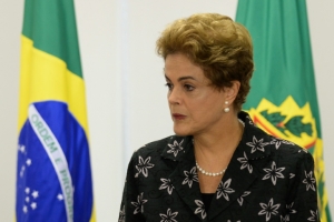 A presidente Dilma Rousseff, em Bras&iacute;lia, no dia 19 de janeiro de 2016