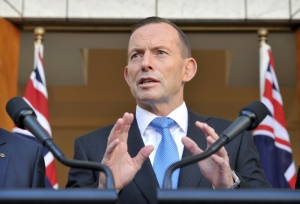 (Arquivo) O ex-premier Tony Abbott