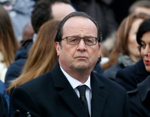 O presidente franc&ecirc;s, Fran&ccedil;ois Hollande, em Paris, no dia 10 de janeiro de 2016