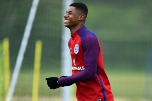 Marcus Rashford, em Watford, no dia 2 de junho de 2016