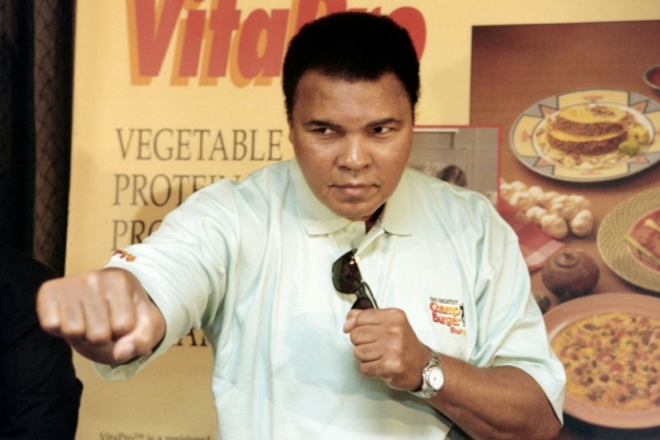 Muhammad Ali em Jacarta em 1996