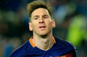 Lionel Messi, do Barcelona, durante partida contra o Arsenal, em Barcelona, no dia 16 de mar&ccedil;o de 2016