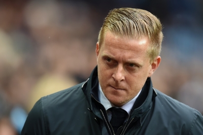 O t&eacute;cnico do Swansea, Garry Monk, em Birmingham, no dia 24 de outubro de 2015