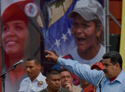 O presidente venezuelano, Nicol&aacute;s Maduro, em Caracas, no dia 31 de maio de 2016