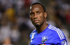 (Arquivo) O atacante marfinense Didier Drogba, do Montreal Impact, durante partida na Calif&oacute;rnia, em 12 de setembro de 2015